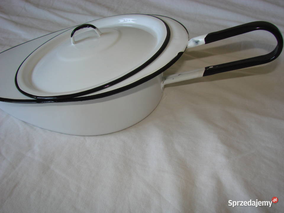 emaliowana kaczka szpitalna PRL Pruszcz Gdański