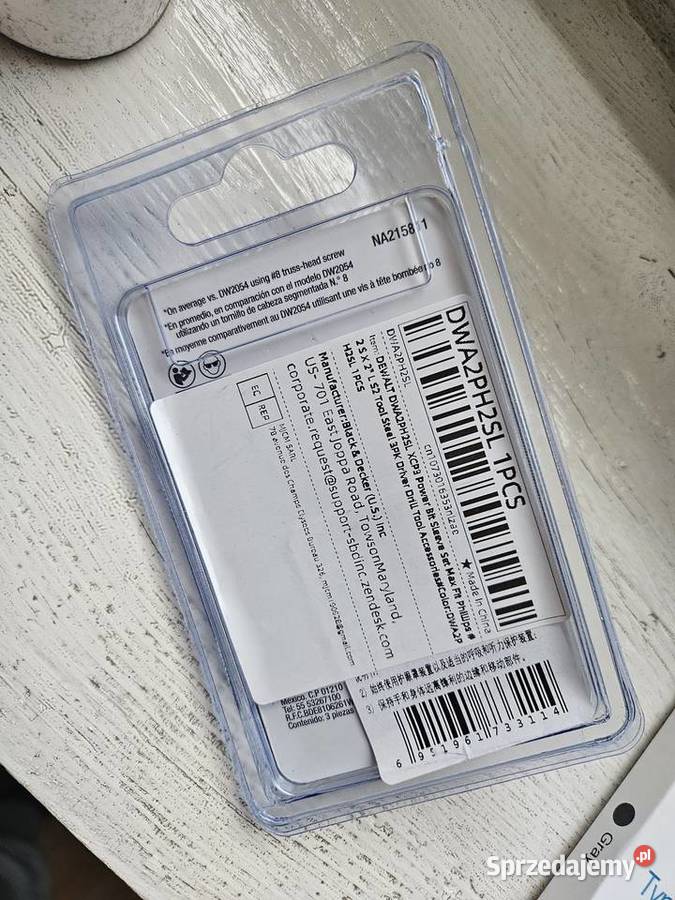 Bity magnetyczne DeWalt DWA2PH2SL Nowe