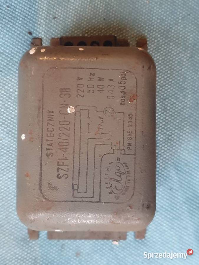 Statecznik SZF140220CN311 indukcyjny Polam sprzedam