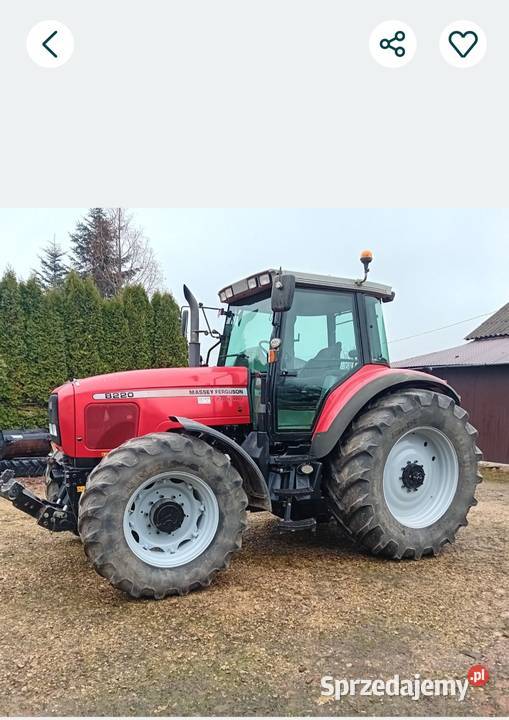 Massey Ferguson 8220 case john dere Łuków