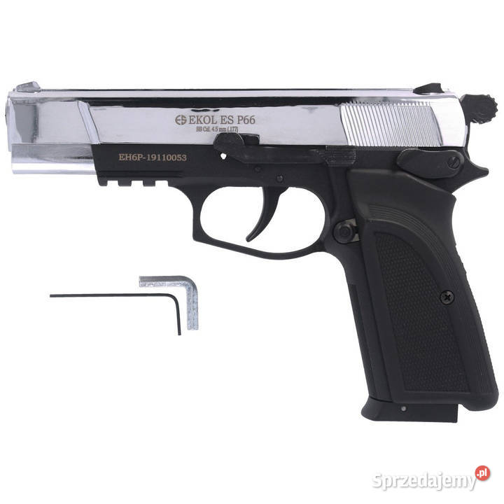 Pistolet wiatrówka EKOL Voltran ES P66 Shiny 45 Sporty strzeleckie i myślistwo Warszawa