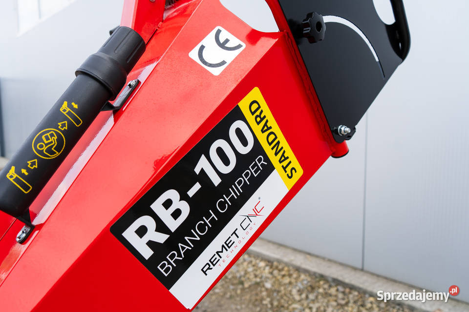Rębak spalinowy bębnowy na zrębkę RB100 15 Łódź