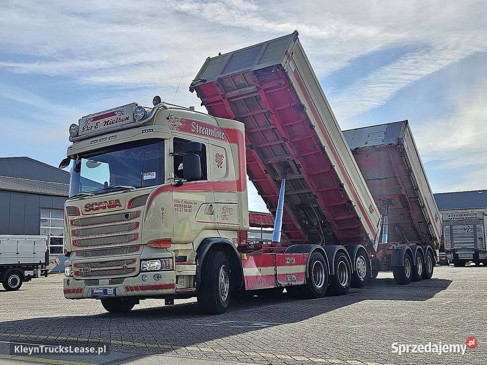 Scania R580 8X4 COMBI SPECIAL wywrotka 2016 półautomatyczna
