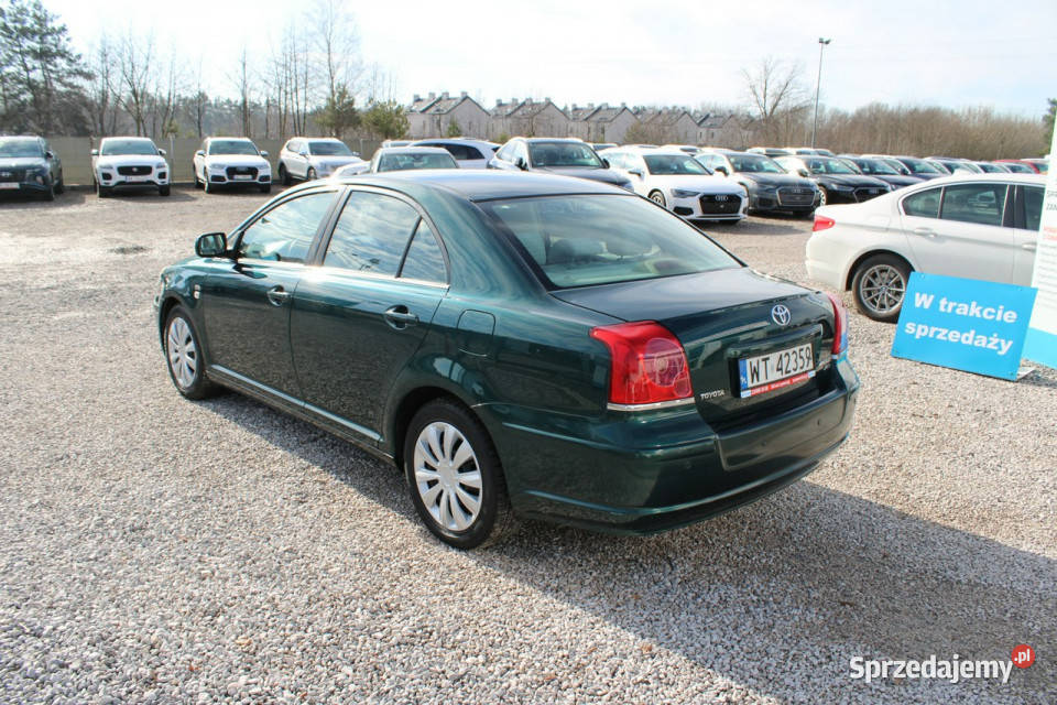 Toyota Avensis 20 D4D SOL 9 900 PLN Salon Polska Warszawa