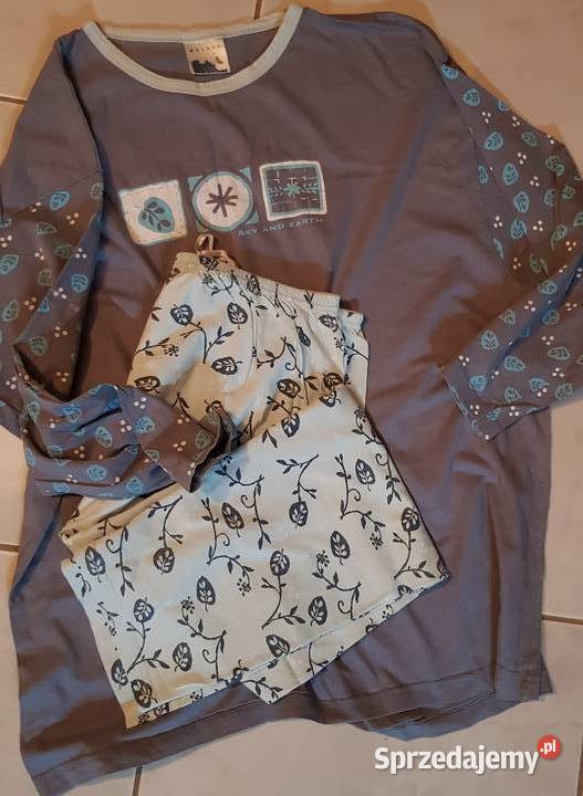 Vintage koszula dres piżama podomka dwuczęściowa Kielce