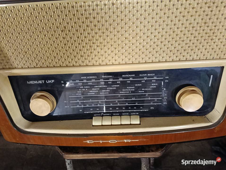 Radio Dior Menuet 20303 antyk Lublin sprzedam