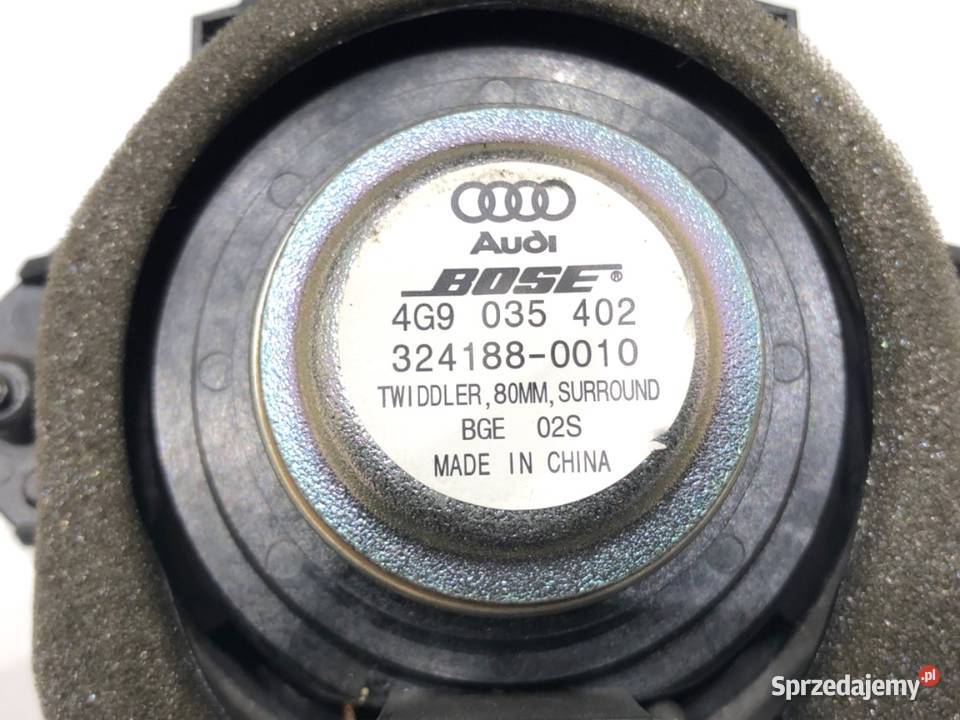 GŁOŚNIKI KOMPLET AUDI A6 C7 4G0035298 Kombi 1118 osobowe