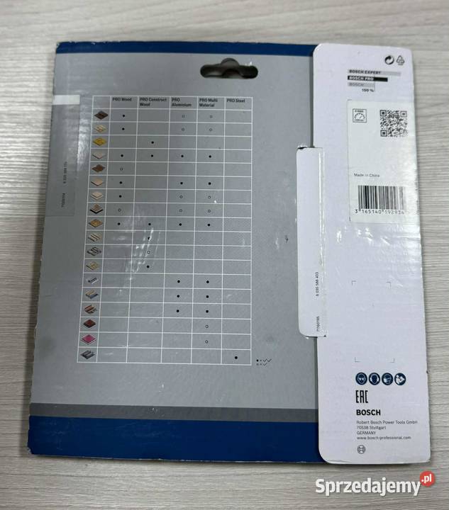 Tarcza pilarska Bosch Multi Material 160 mm Elbląg