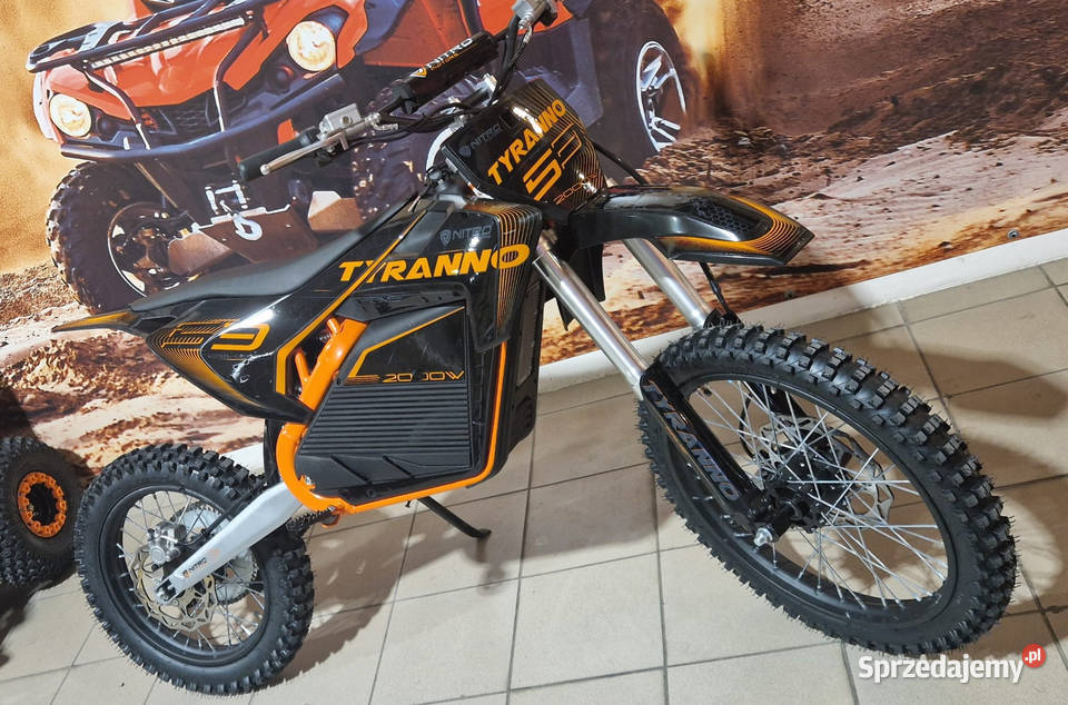 Tyranno 2000W 72V 30Ah cross elektryczny 1916 Alkomaty i ustniki lubelskie Lublin