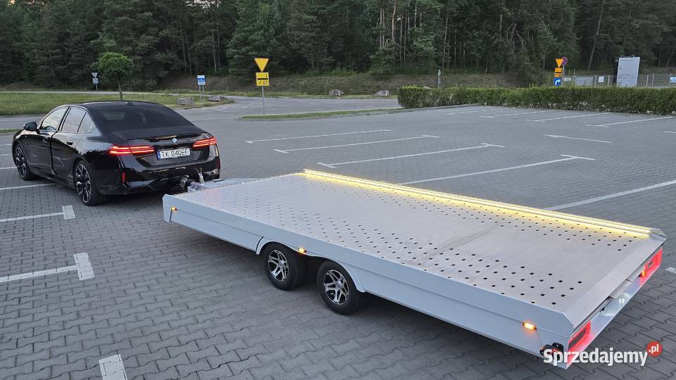 Przyczepa Laweta DMC 2700 4500x2100mm koła alu Kielce