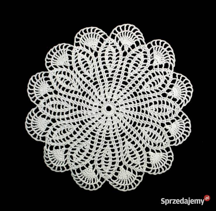 Serwetka szydełkowa 22 NA ZAMÓWIENIE S175 Kluczbork