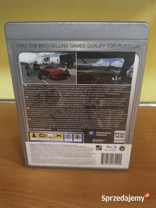 Gran Turismo 5 Prologue 3 Wydanie Platinum Płyta Elbląg