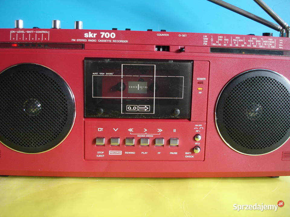 Radiomagnetofon RFT DDR SKR700 Radioodtwarzacze Zielona Góra