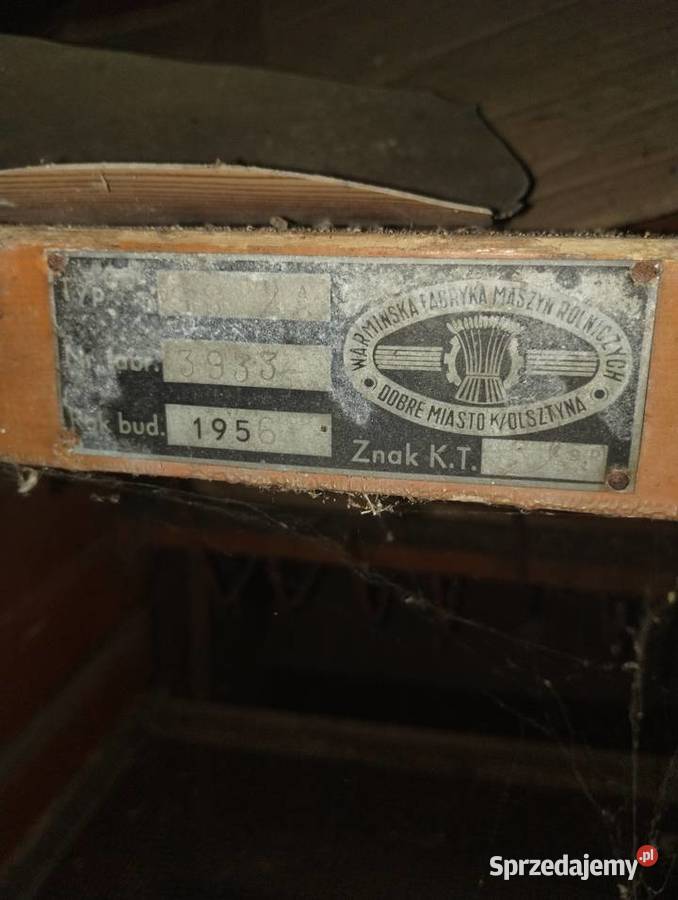 Wialnia do zboża z 1956 r Bezwola