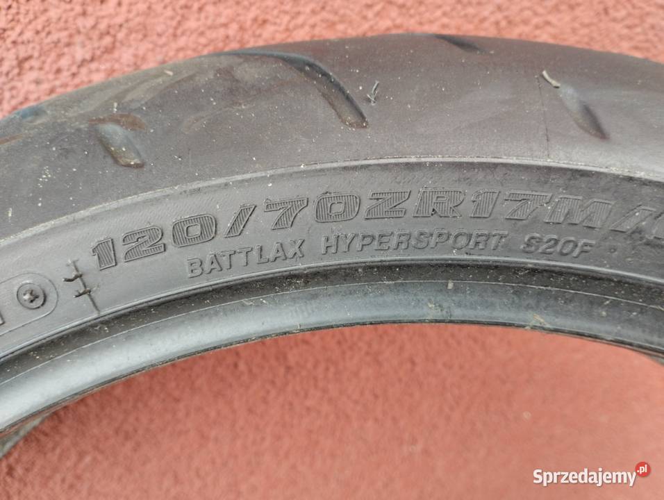 12070R17 BRIDGESTONE Battlax Hypersport 125 kujawsko-pomorskie Sicienko