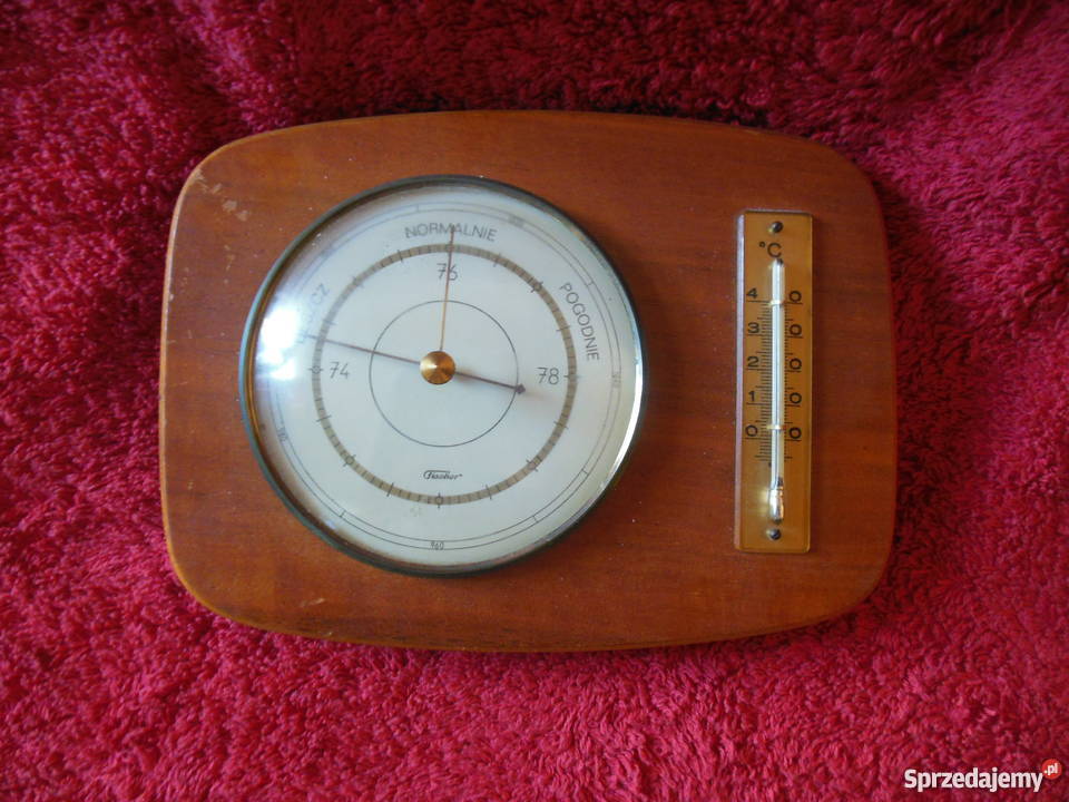 Barometr Fischer z termometrem Kielce