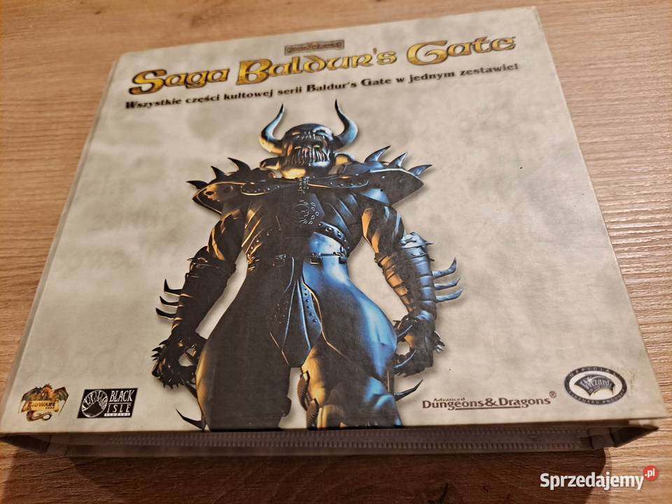Saga Baldurs Gate 12 płyt PC BOX Kraków