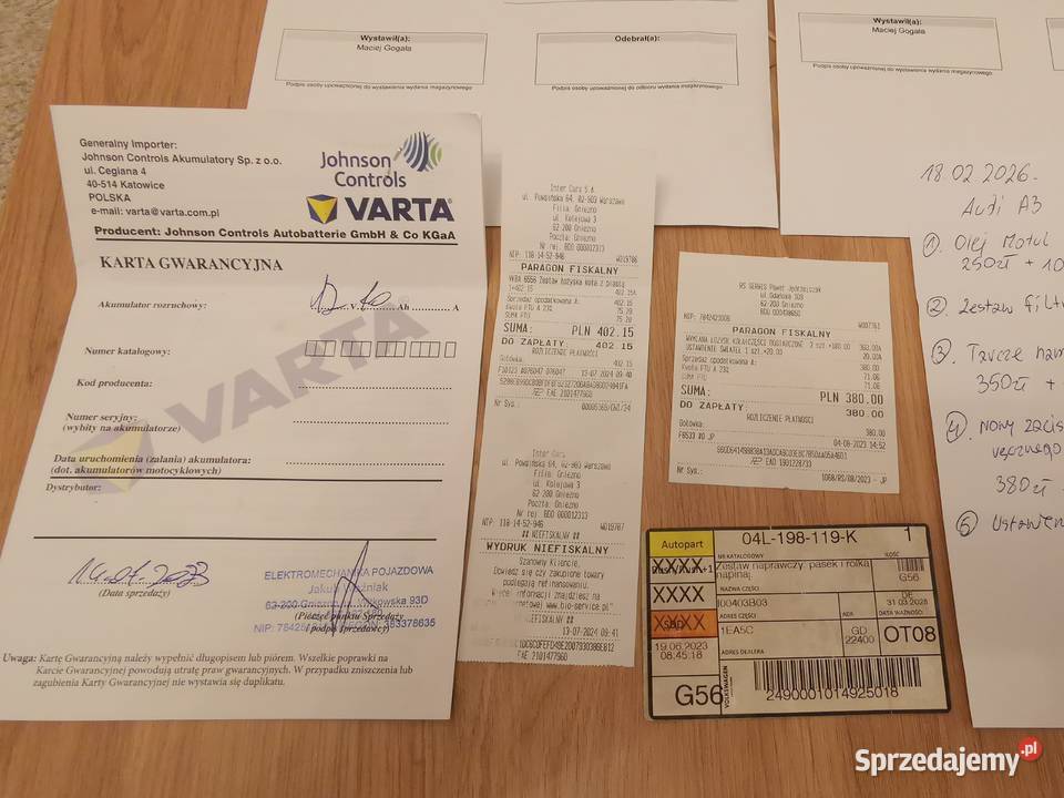 Audi A3 8v sportback prywatnie super stan 258000km Mińsk Mazowiecki