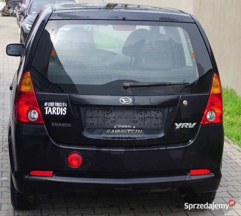 ZDERZAK TYLNY DAIHATSU YRV M200 zderzaki wielkopolskie Nowy Tomyśl