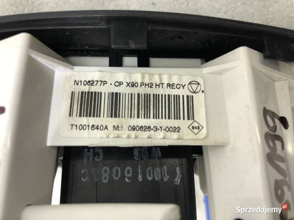 PANEL STEROWANIA NAWIEWU DACIA SANDERO I wielkopolskie