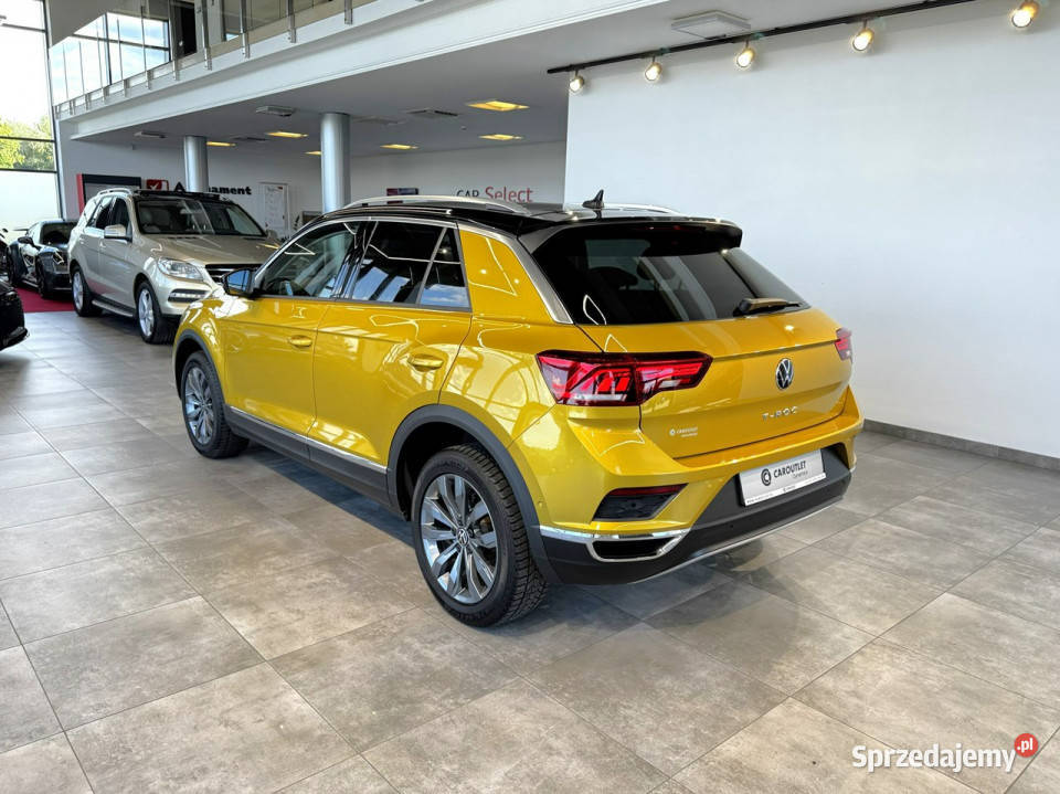 Volkswagen TRoc Premium 15TSI 150 DSG 2021 r wielofunkcyjna kierownica Myślenice
