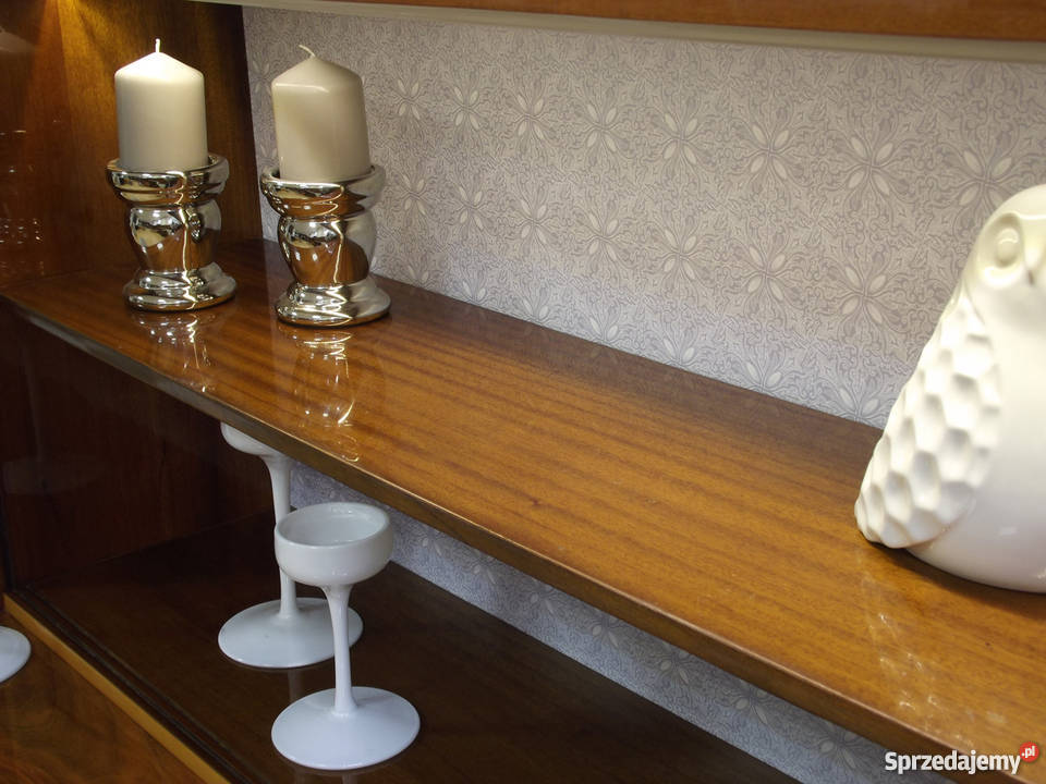 Kredens Biblioteczka Witryna RETRO vintage PRL Wrocław