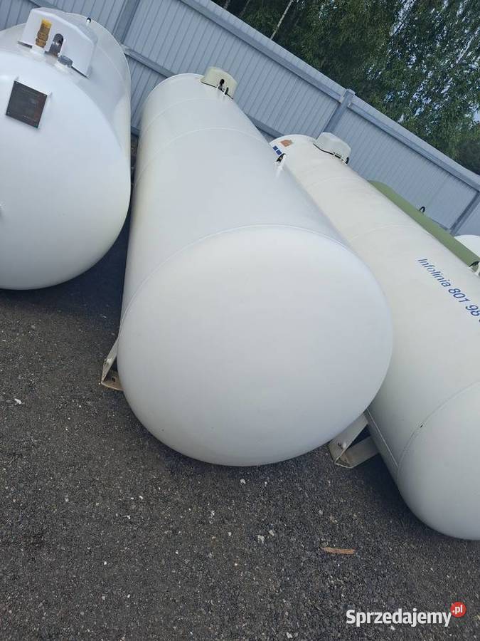 ZBIORNIKI LPG PROPANBUTAN 2700L 6700L NOWE I Krasnosielc