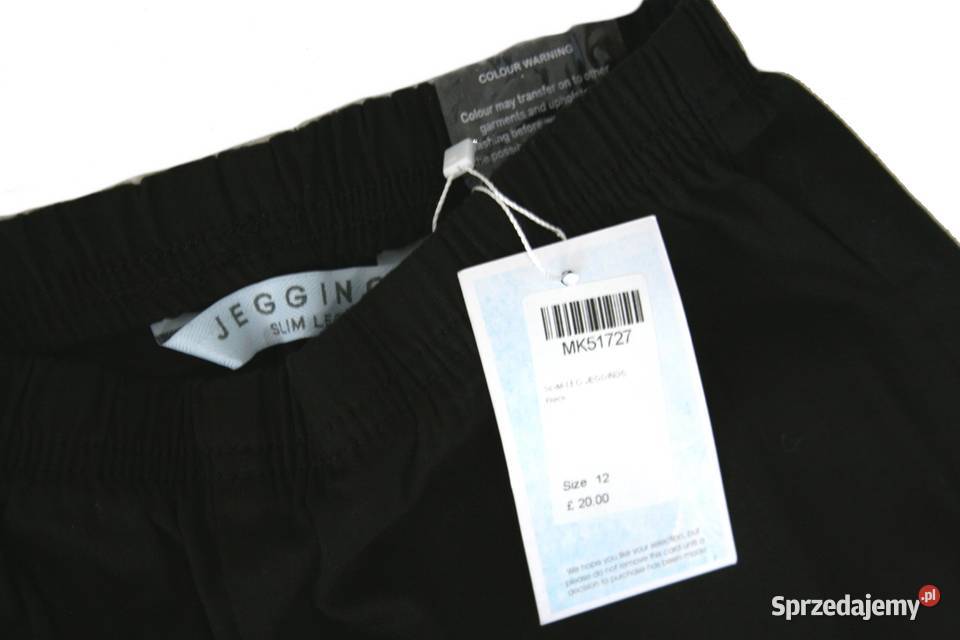 40 Anthology spodnie damskie Jegginsy czarne Szczerbice