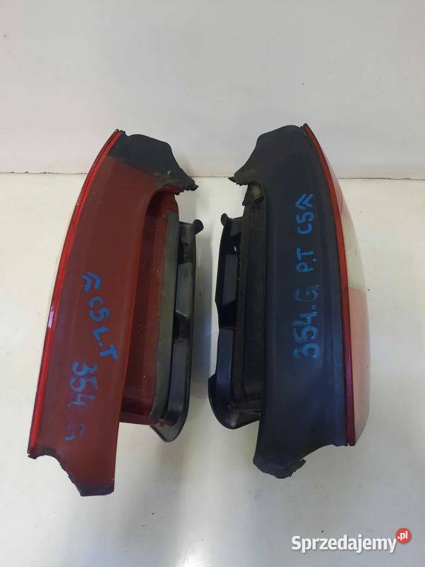 LAMPA TYLNA PRAWA LEWA KOMPLET CITROEN C5 0104 Lampy tylne sprzedam