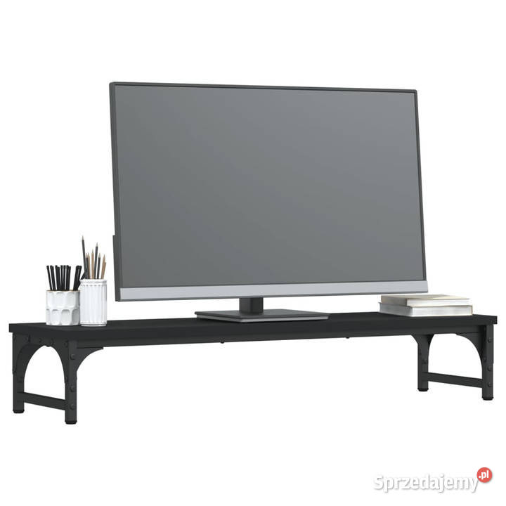 Podstawka pod monitor czarna 85x23x155 WM834005 Warszawa sprzedam