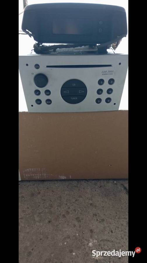 Radio orginalne do Opla Samochody na części śląskie