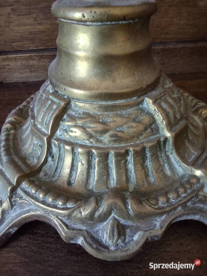 Stary krzyż krucyfiks Francja mosiądz