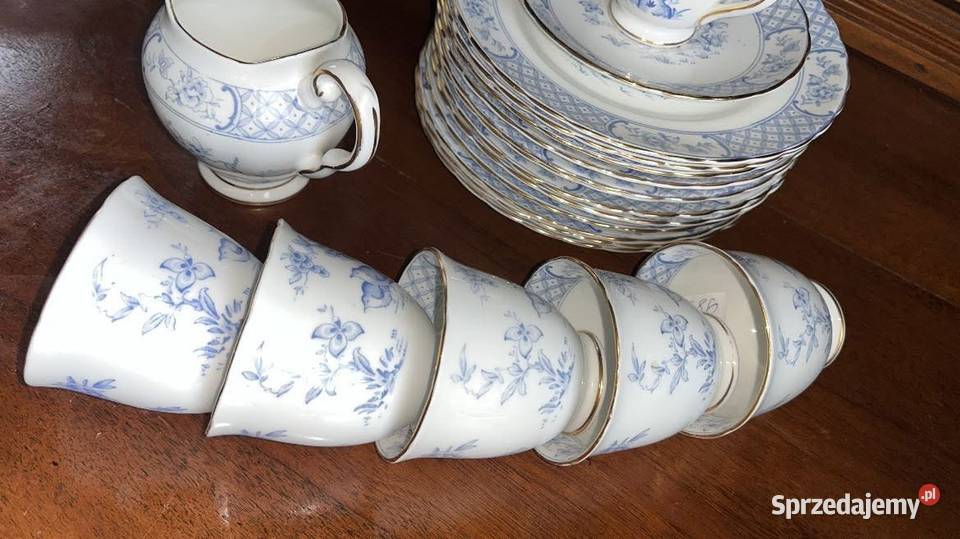 Serwis Tuscan Made in England Na 12 osób Syg do Porcelana i szkło Gdańsk sprzedam