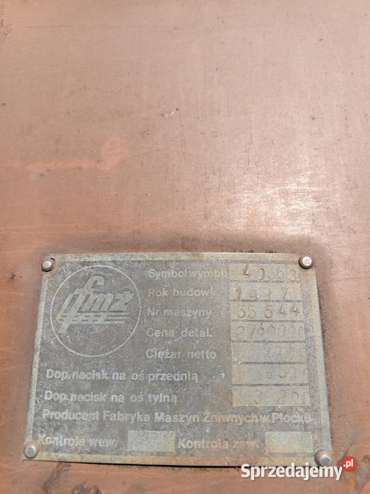 Bizon super zo56 kombajn rekord Wojsławice