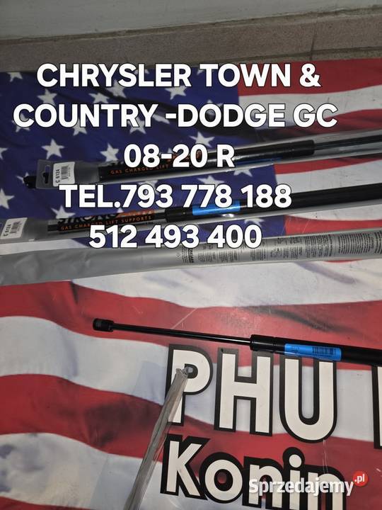 SIŁOWNIK TYLNEJ KLAPY ELEKTRYCZNEJ CHRYSLER TC wielkopolskie Kawnice