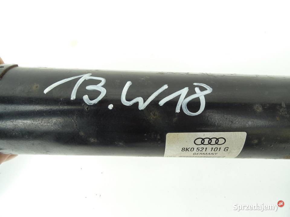 WAŁ NAPĘDOWY TYŁ TYLNY AUTOMAT 8K0521101G 30 TDI