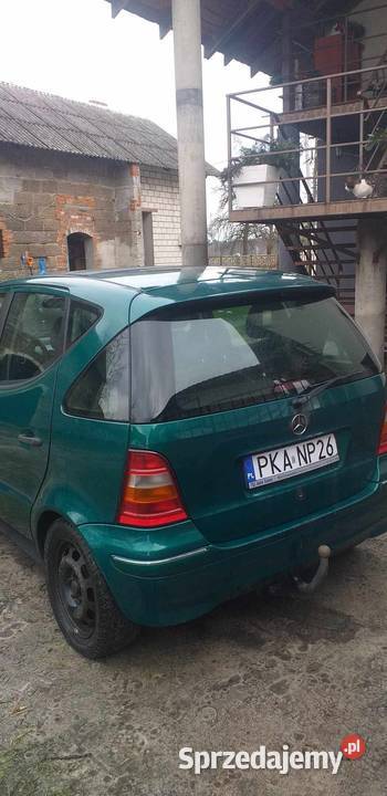Mercedes a klasa w 168 lpg benzyna+LPG Kalisz sprzedam