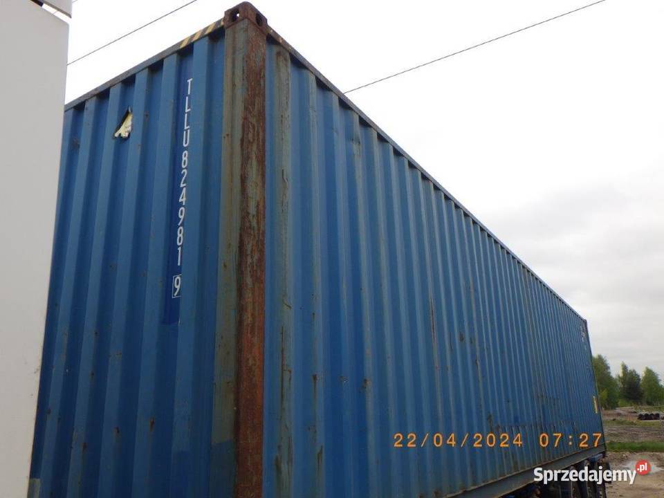 Kontener morskimagazynowy 40HC używany 12 m Radom