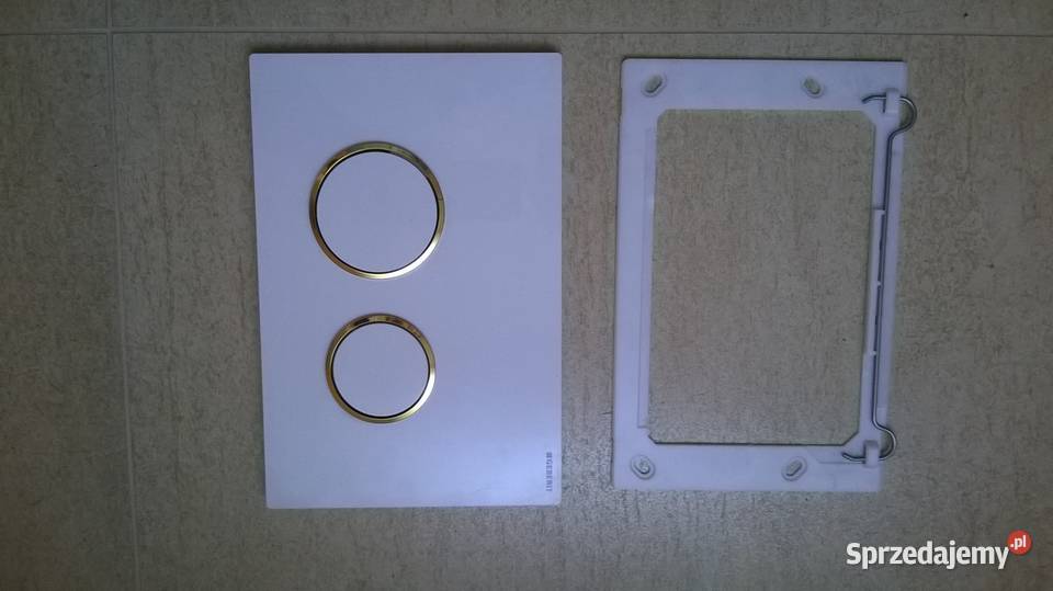 Przycisk spłukujący biały Geberit seria Sigma Wrocław