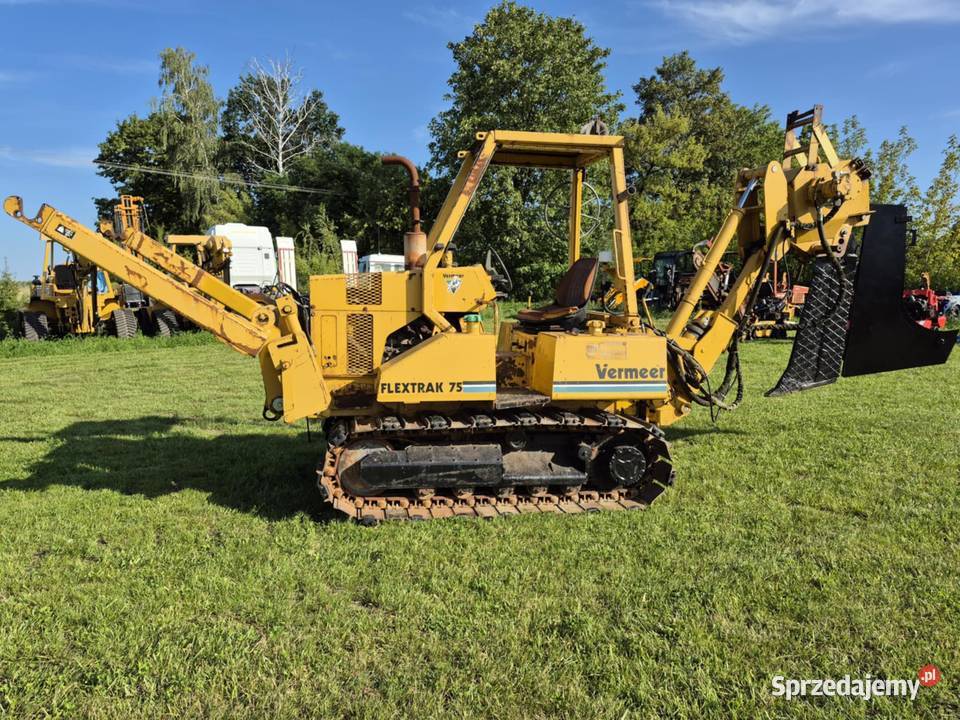 Pługoukładacz Trencher Vermeer Flextrak 75 mazowieckie Ciechanów sprzedam