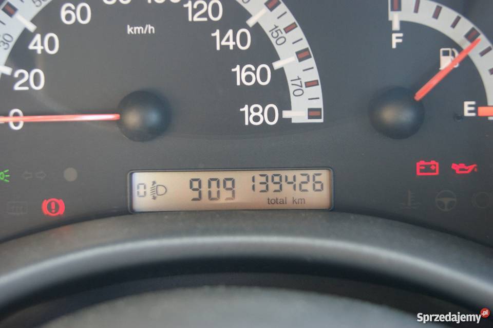 Fiat Punto 2000r Pierwszy Właściciel Rok produkcji 2000 mazowieckie