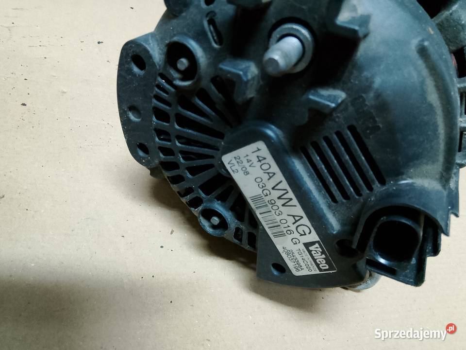 VW Golf V LEON II ALTERNATOR 03G 903 016 G Nieborowice
