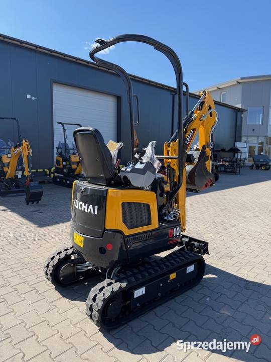 Minikoparka YUCHAI U10 silnik KUBOTA hydraulika Halinów