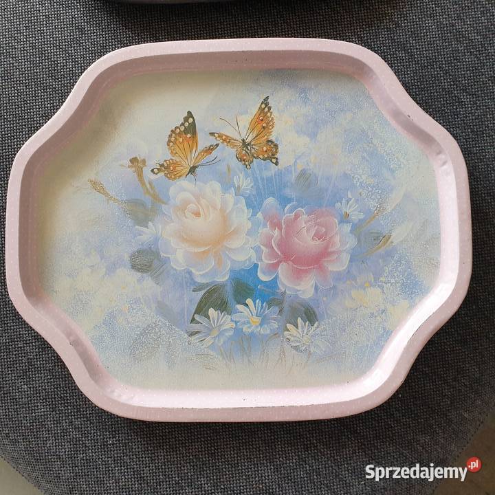 Taca metalowa dekorowana Toruń