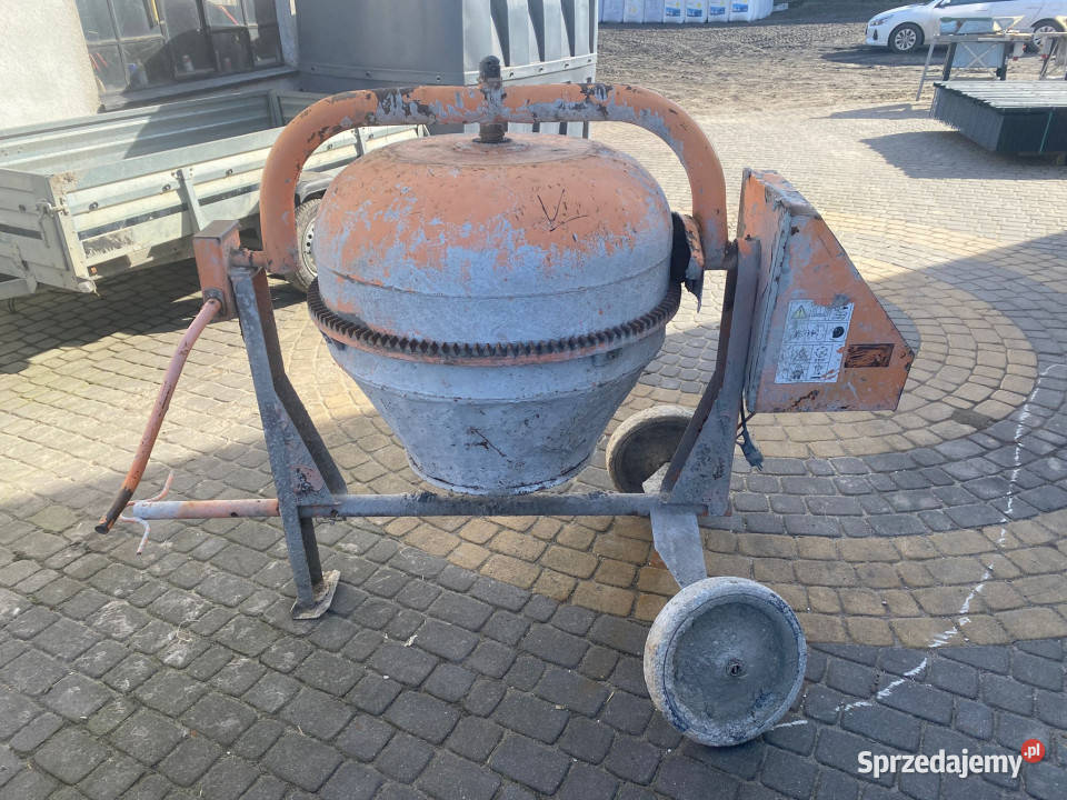 Betoniarka elektryczna BELLE ALTRAD BWE250K 250L Ruda