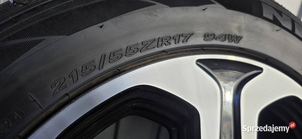 Oryginalne Koła Honda R17 5x114Opony letnie dolnośląskie Jelcz-Laskowice