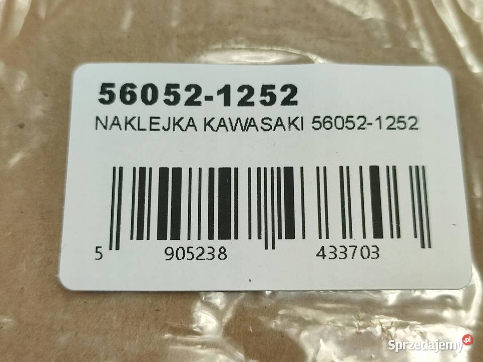 NAKLEJKA ZX12R LEWY BOCZEK KAWASAKI ZX1200A1H Tapicerki samochodowe