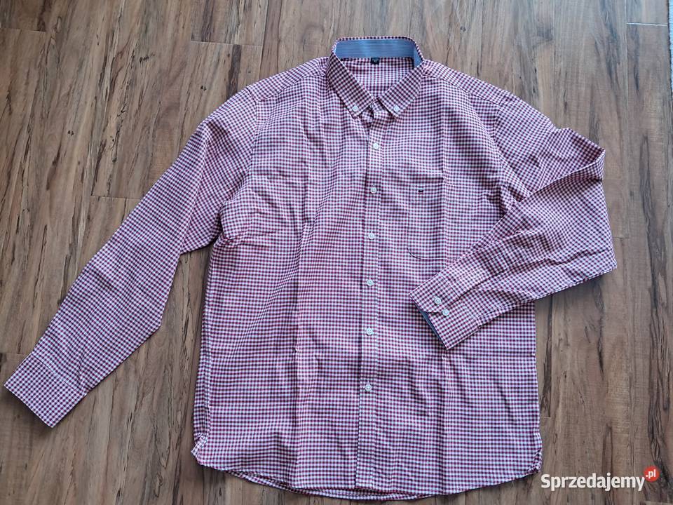 nowa męska koszula w kratkę rozmiar M brak metki
