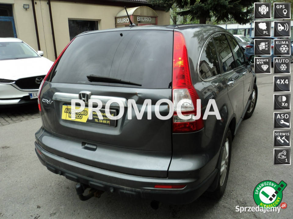 Honda CRV sprzedam HONDE CRV z 2012r 20 B 150