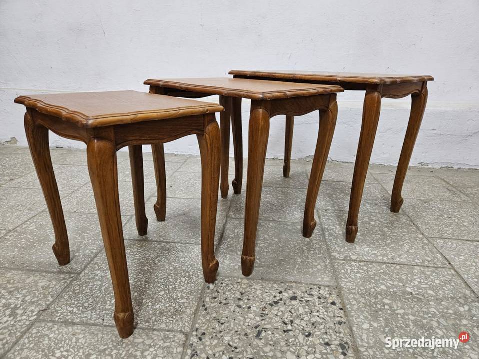 Stoliki ludwikowskie trojaki Francja Nowy Sącz